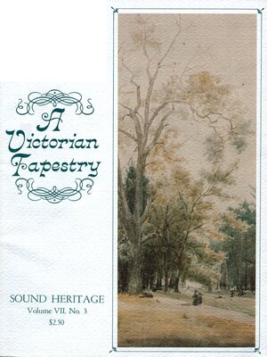 cover image of A Victorian Tapestry